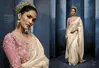 Cream Colour Masakali Vol 15 By Kimora Pure Fancy Embroidery Work Designer Saree Ks 5666